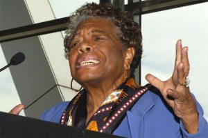 Black Racist 'Poet' Maya Angelou Falsely Plays Race Card on Republicans