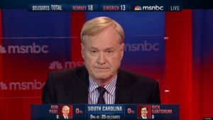 Chris Matthews Is Sick of "Thrill Up Leg" Comments & Questions - Dispairages Gays