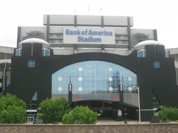 Democrats Hide From Corporate Coziness - To Refer to "Bank of America stadium" as "Panthers Stadium"