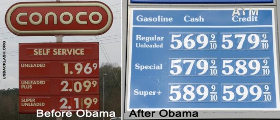 Gas Prices Reach All-Time High As Obama's Inept Energy Policy Takes Hold