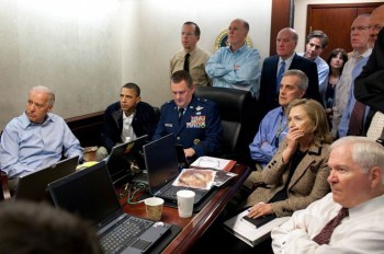 Obama Didn't Even Know About Bin Laden Raid - Notified on Golf Course as SEAL Team Entered Pakistan - Still wears golf shirt in photo-op