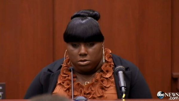 Illiterate Racist Druggie Liar Friend of Trayvon Martin, Rachel Jeantel, Can't Read Letter She 'Wrote' 