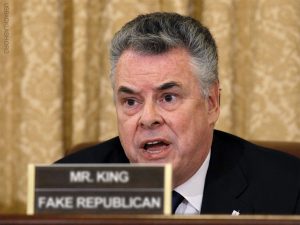 Fake Republican Wussy Rep. Peter King Unhappy About Phone Calls Supporting Defunding of Obamacare