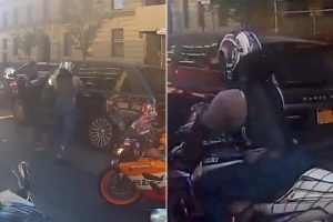 Brainless Manhattan DA Declines Pressing Charges Against Motorcycle Thugs Who Chased, Attacked & Beat Motorist