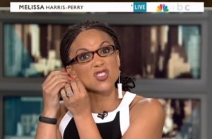 Disgusting MSNBC Racist Hosts Melissa Harris-Perry Jokes With Racist Guests About Romney Family Picture