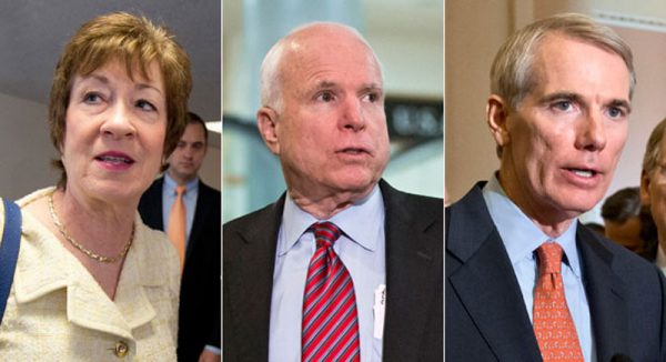 Fake Conservatives McCain, Hatch, Collins, Portman Again Vote With Democrat to Pass Budget - Even After Learning About Ryan Lies
