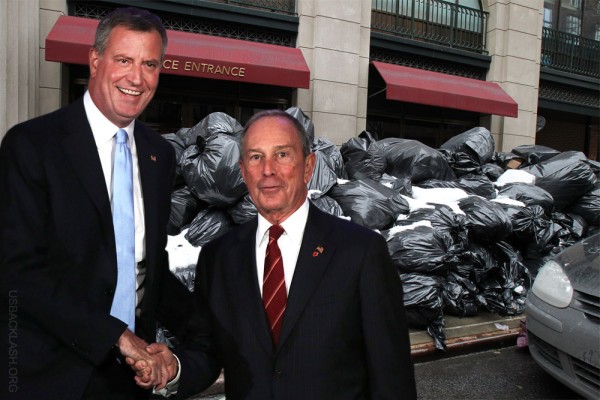 De Blasio Garbagegate Scandal Leaves Garbage Piling Up "Higher than SUVs” on NY Upper East Side