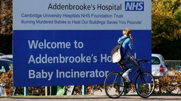 UK Hospitals Burn Remains of Murdered (Aborted) Babies to Heat Hospital Buildings