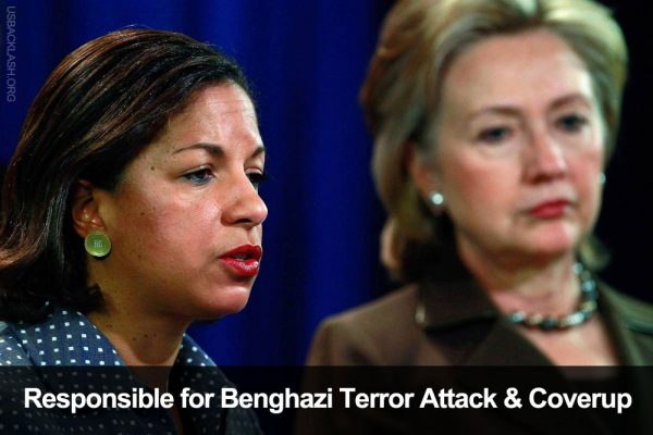 Obama's Untrustworthy National Security Adviser Scuzzball Susan Rice Casts Her Doubt on Benghazi Scandal Probe