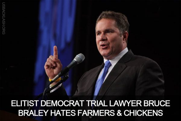 Democrat Iowa Senate Candidate Bruce Braley Allegedly Threatens Neighbor with Lawsuit Over Chickens Getting Loose
