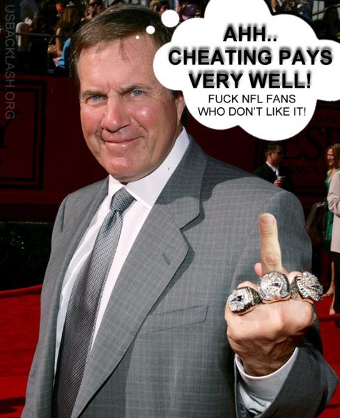 King of the Cheaters - Liar Bill Belichick Says He Didn't Know About NFL's Pre-Game Ball Handling Process