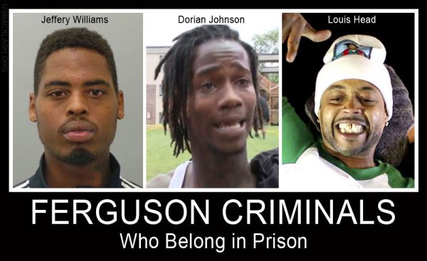 Ferguson Cop Shooter Jeffrey Williams Is Friends With Criminal Liar Dorian Johnson - Both Belong in Prison