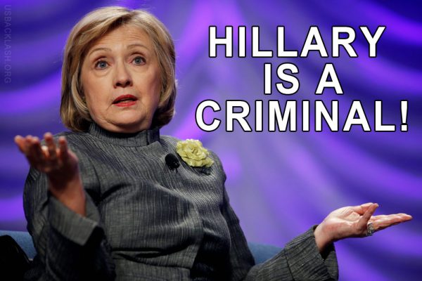 Criminal Hillary Clinton Deleted Over 30,000 Work-Related Emails From Her Private Mail Server to Save Her Fat Criminal Ass From Prison