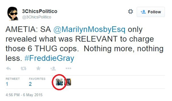 Brainless & Racist Liar Marilyn Mosby Claims Twitter Account Hacked to Cover-Up Twitter Activity