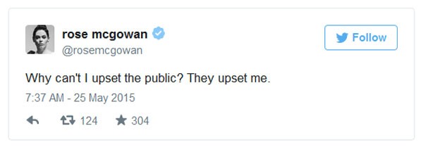 Stupid & Disgusting: Brainless Libtard Skank Rose McGowan Falls For Fake Satire About Ted Cruz - Too Embarrassed & Dumb to Admit Mistake