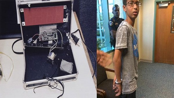 Stupid Liibtard Losers Apologize & Coddle Probable Terrorist In Training After Bringing Half-Made Suitcase Bomb to School