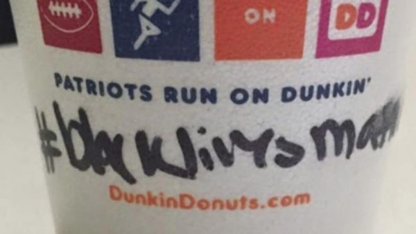 Dunkin' Donuts Franchise Doesn't Punish Anti-Police Scumbag Who Wrote '#blacklivesmatter' On Officer's Coffee Cup