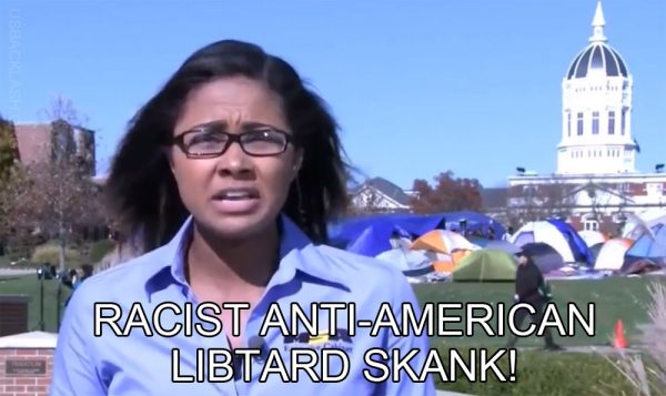 Brainless Mizzou Students Association Vice President Brenda Smith-Lezana Is Tired of First Amendment Protecting Students