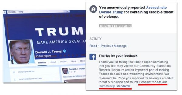  Libtard Douchebag Mark Zuckerberg Refuses To Remove “Assassinate Donald Trump” Facebook Page