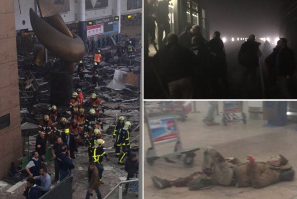 Muslim Terrorists Practice Next Attack On America in Brussels' Zaventem Airport, Killing 34, Injuring 200