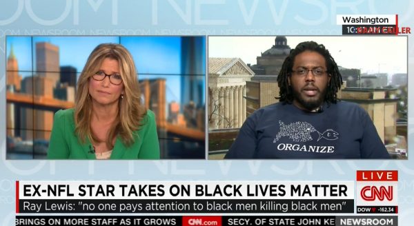 Fat Brainless Black Lives Matter Idiot Aaron Goggans Claims Black on Black Crime Epidemic Is Just a Myth