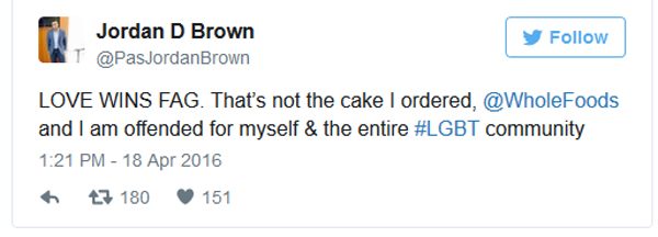 criminal-jordan-d-brown-love-wins-fag-hate-crime-hoax-tweet