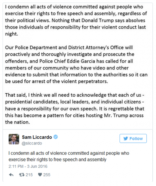 Piece of Shit San José Police Admit They ALLOWED Violent Liberal Trump Haters to Attack Trump Supporters At Rally