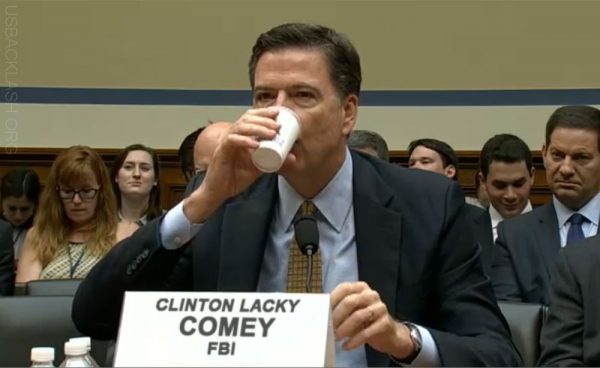 Clinton FBI Lacky James Comey Admits Hillary Interview NOT Under Oath & NOT Recorded