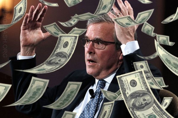 Crybaby Douchebag Loser Jeb Bush Spent About $50 Million For Each of 3 Delegates He Collected