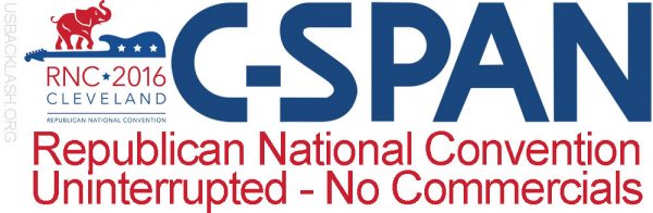 Boycott Network News - Watch Entire Uninterrupted Republican National Convention on CSPAN With No Commercials