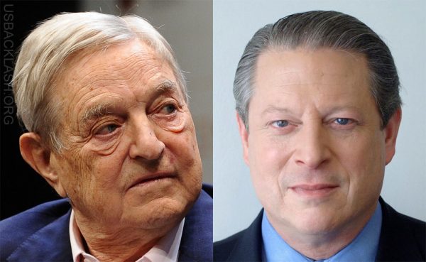 Anti-American Billionaire George Soros Paid Former Vice President Al Gore Millions to Push Global Warming Lie