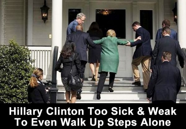 Hillary's Many Serious Health Problems Force Her to Take Weekends Off Already Easy Schedule of Tiny Campaign Events