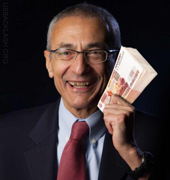 Corrupt Hillary Clinton Campaign Chairman John Podesta Raked In $35 Million From Russians - Failed to Fully Disclose In Financial Disclosures