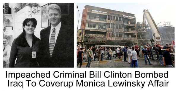 Huma Abedin Journal Shows Bill Clinton Bombed Saddam Hussein To Take Media Focus Off Monica Lewinsky Affair