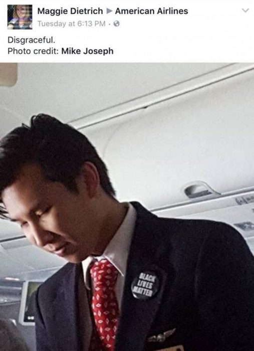 racist-american-airlines-employee-wears-blacklivesmatter-button-on-uniform