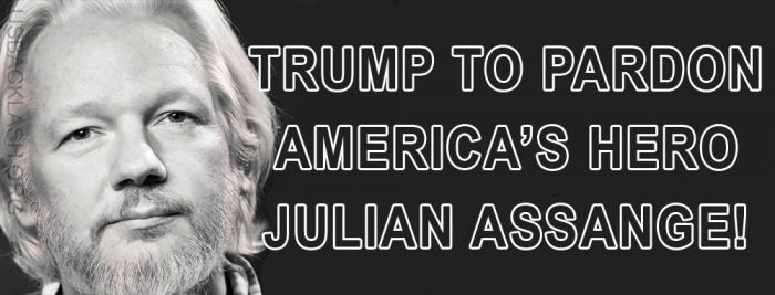President Donald Trump Should Pardon Julian Assange Immediately Upon Taking Office! 