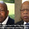 Racist CNN Losers Can’t Tell Difference Between Congressman Elijah Cummings & Rep. John Lewis!