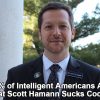 Nutless Alt-Left Democrat Pussy Scott Hamann Threatened President Trump  With Violence & Then Cowers