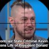 Stupid Gay Piece of Shit Montclair State University Employee Criminal Kevin Allred Threatens Life of President Donald Trump