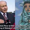 Terrorist-Loving Anti-American CA Democrat Luis Correa Hangs Statue of Liberty Painting In Office Wearing Terrorist Hijab