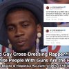 Stupid Gay Cross-Dressing Rapper ‘Lil B’ Laughably Says White People With Guns Are the Problem