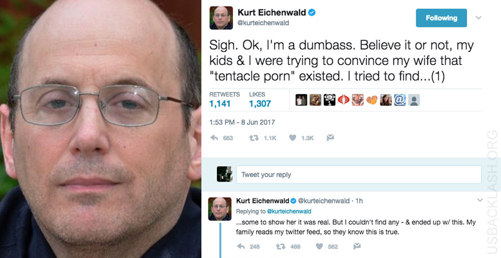 Dumb Ass Porn - Vanity Fair/MSNBC Dumbass Eichenwald Uses \
