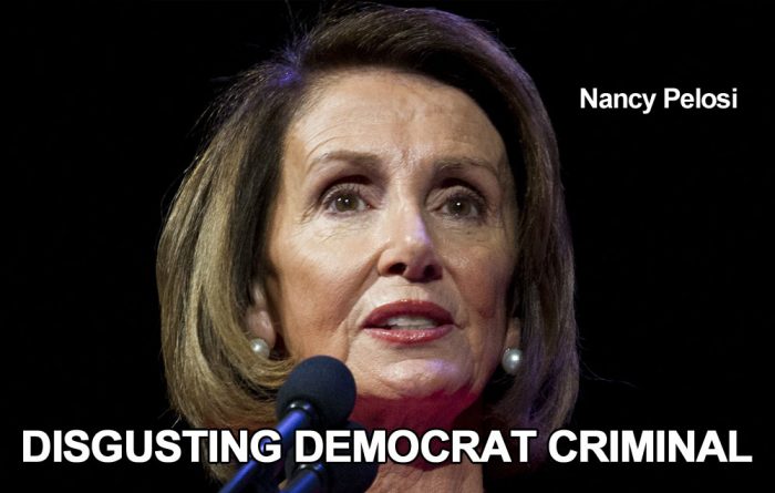 Disgusting Corrupt Democrat Criminal Nancy Pelosi Hiding Crimes, Will Never Reveal Tax Returns