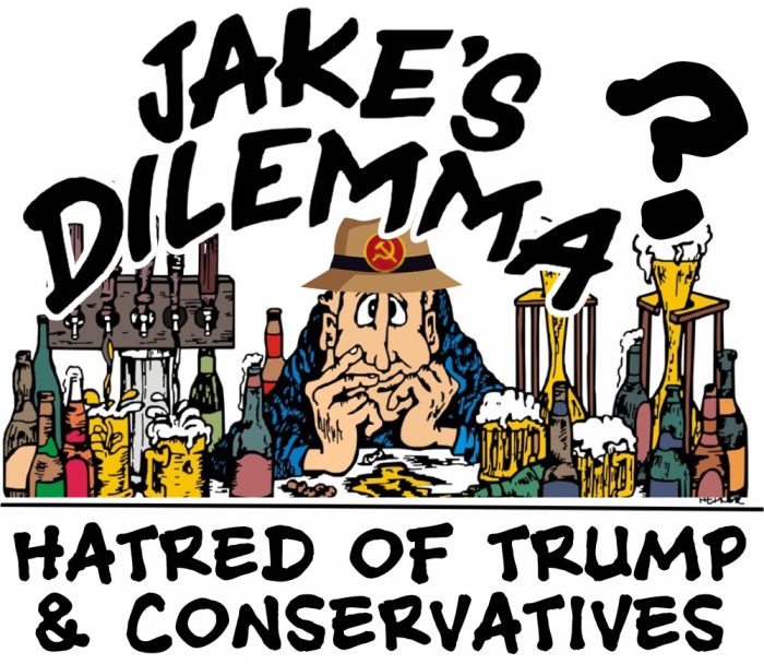 Jake’s Dilemma New York Bar Kicks Man Out While Already Eating Dinner For Wearing Trump Visor